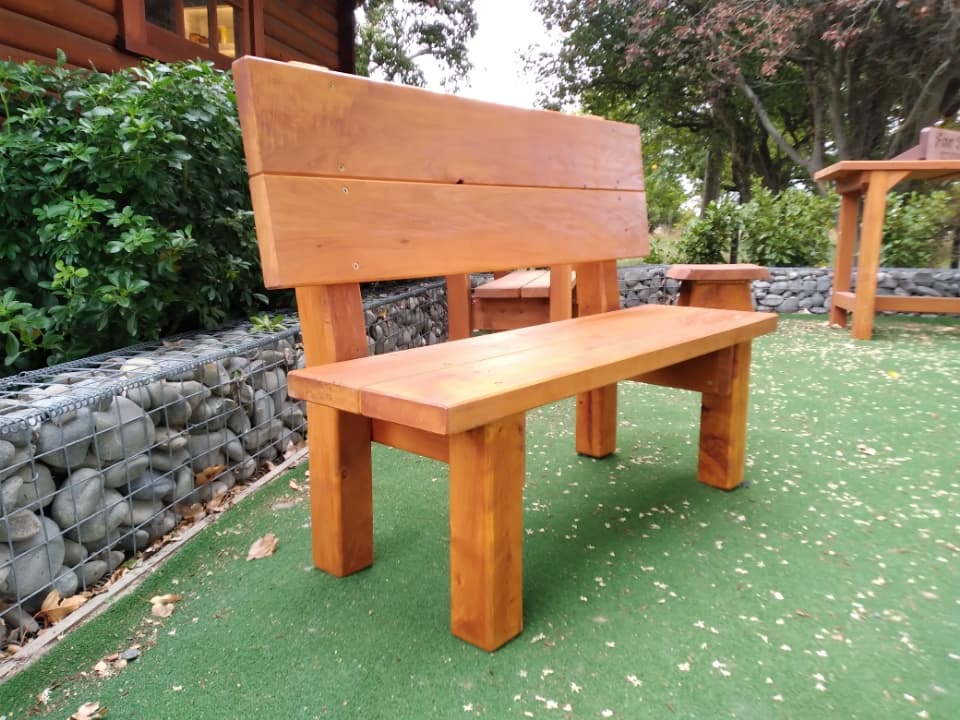 Rustic Planked Pews — photo 2 of 2