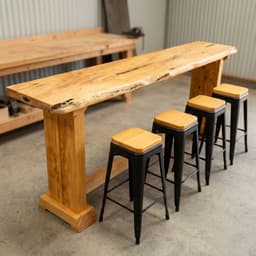 Macrocarpa Bar Leaner — photo 1 of 19